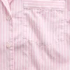 Överdimensionerad, kort pyjamas-skjorta i poplin