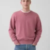 Överdimensionerad sweatshirt i tjock fransk frotté för vuxna