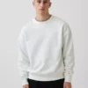 Överdimensionerad sweatshirt i tjock fransk frotté för vuxna