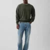 Överdimensionerad sweatshirt i tjock fransk frotté för vuxna