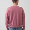 Överdimensionerad sweatshirt i tjock fransk frotté för vuxna