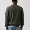 Överdimensionerad sweatshirt i tjock fransk frotté för vuxna