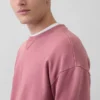 Överdimensionerad sweatshirt i tjock fransk frotté för vuxna