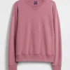 Överdimensionerad sweatshirt i tjock fransk frotté för vuxna
