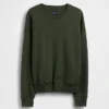 Överdimensionerad sweatshirt i tjock fransk frotté för vuxna