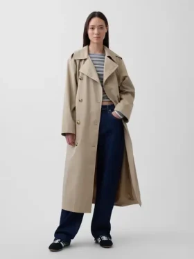 Överdimensionerad trenchcoat