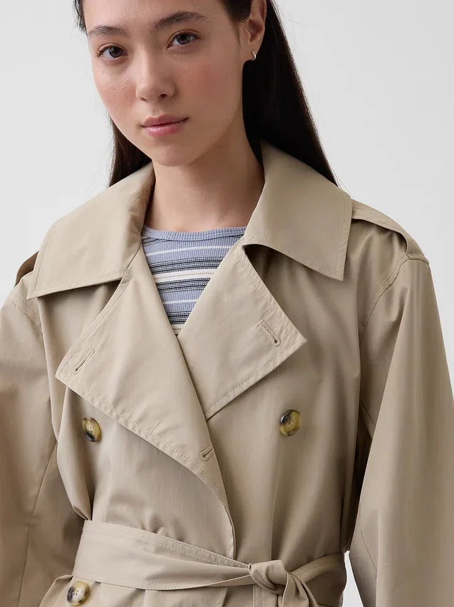 Överdimensionerad trenchcoat