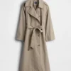 Överdimensionerad trenchcoat