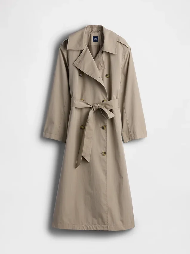 Överdimensionerad trenchcoat