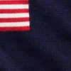 Överdimensionerad virkad tröja i amerikansk stil för barn