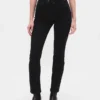 Vintage-slimjeans med hög midja