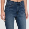 Vintage-slimjeans med hög midja