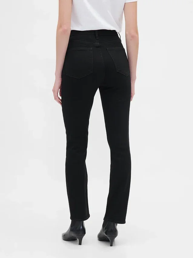 Vintage-slimjeans med hög midja