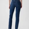Vintage-slimjeans med hög midja