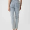 Vintage-slimjeans med hög midja