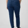 Vintage-slimjeans med hög midja