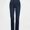 Vintage-slimjeans med hög midja