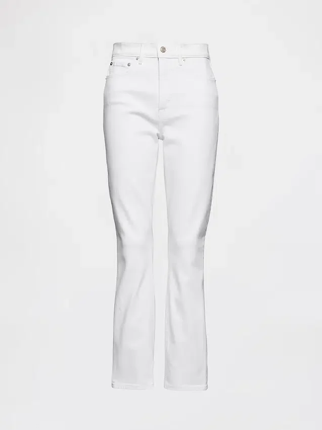 Vintage-slimjeans med hög midja