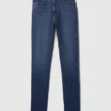 Vintage-slimjeans med hög midja