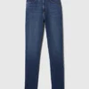 Vintage-slimjeans med hög midja