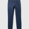 Vintage-slimjeans med hög midja