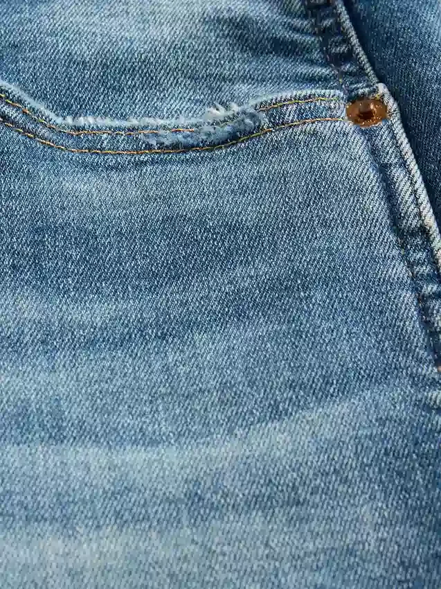 Vintage-slimjeans med hög midja