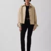 Vintage-slimjeans med medelhög midja
