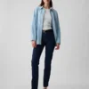 Vintage-slimjeans med medelhög midja