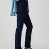 Vintage-slimjeans med medelhög midja