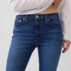Vintage-slimjeans med medelhög midja