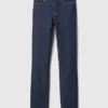 Vintage-slimjeans med medelhög midja