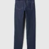 Vintage-slimjeans med medelhög midja