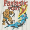 Vintage-T-shirt för barn med Fantastic Four-motiv