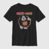 Vintage-T-shirt för barn med Mickey och vännerna