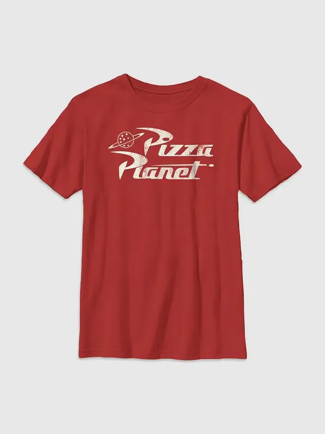 Vintage-T-shirt med Pizza-motiv från Toy Story för barn