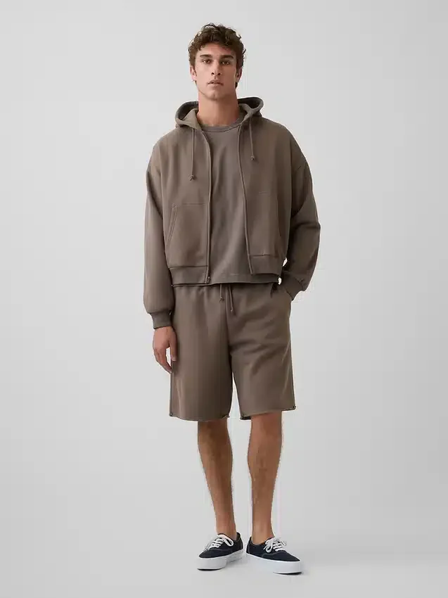 Vintagesoft avslappnade träningsshorts