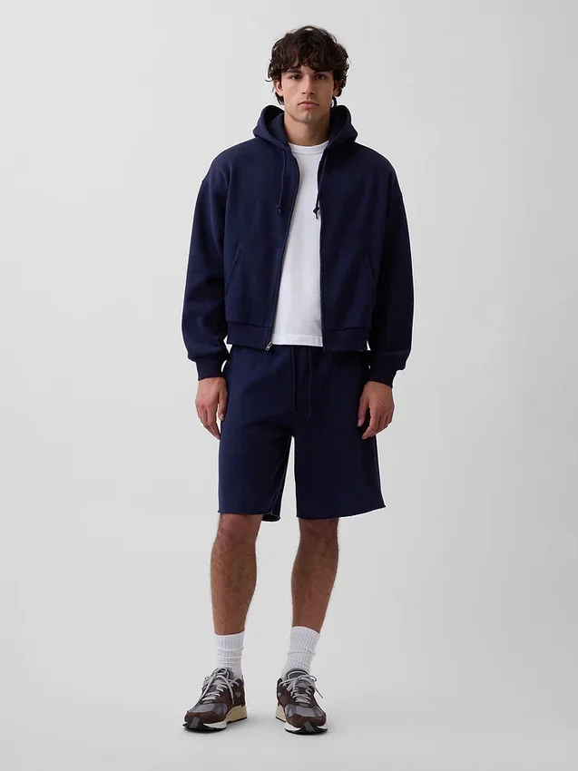 Vintagesoft avslappnade träningsshorts