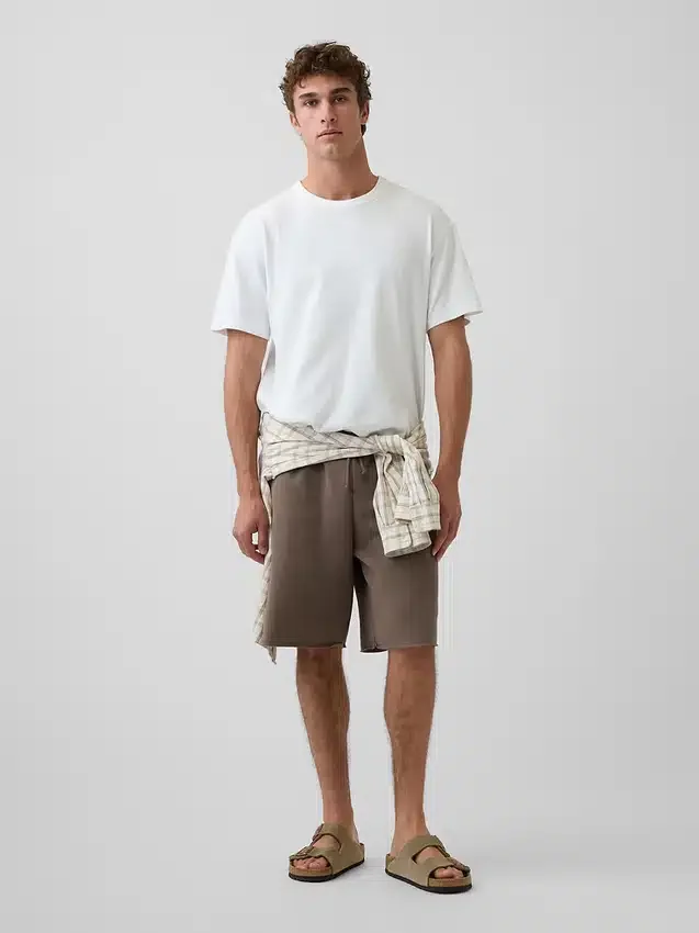 Vintagesoft avslappnade träningsshorts