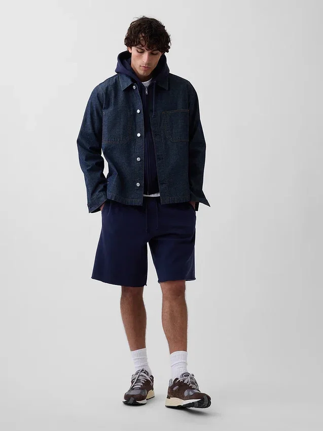Vintagesoft avslappnade träningsshorts