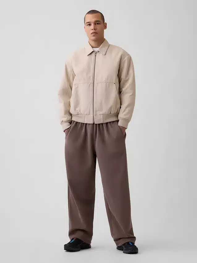 Vintagesoft baggy-joggingbyxor för vuxna