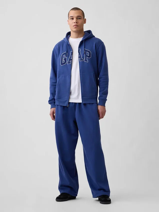 Vintagesoft baggy-joggingbyxor för vuxna