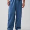 Vintagesoft baggy-joggingbyxor för vuxna