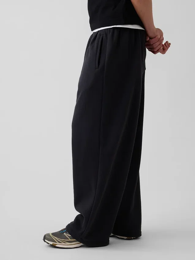 Vintagesoft baggy-joggingbyxor för vuxna