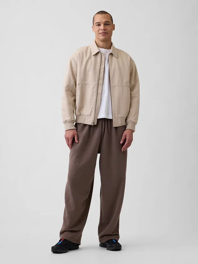 Vintagesoft baggy-joggingbyxor för vuxna