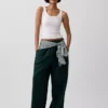 Vintagesoft baggy-joggingbyxor för vuxna