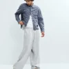 Vintagesoft baggy-joggingbyxor för vuxna