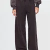 Vintagesoft Baggy-joggingbyxor med vida ben