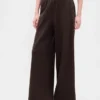 Vintagesoft Baggy-joggingbyxor med vida ben