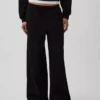 Vintagesoft Baggy-joggingbyxor med vida ben