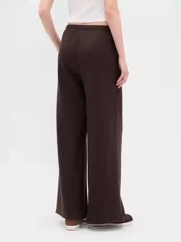 Vintagesoft Baggy-joggingbyxor med vida ben